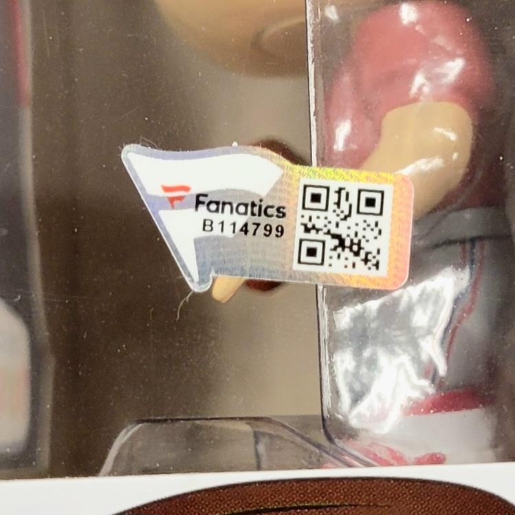 Eli Manning signed New York Giants Funko Pop! 18 autograph Toys R Us ~ Fanatics