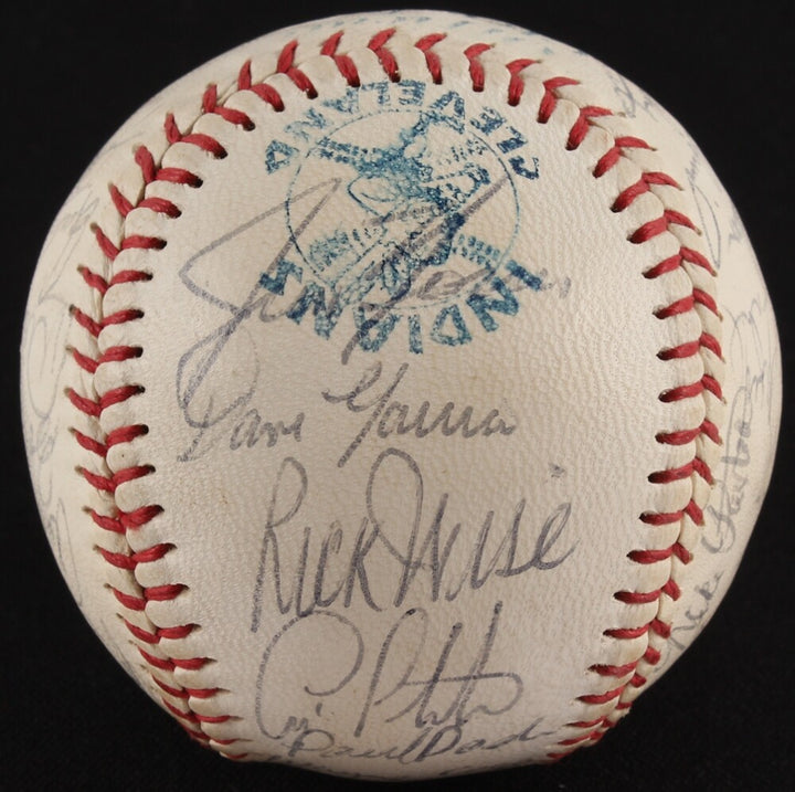 1979 CLEVELAND INDIANS TEAM SIGNED BALL WISE REUSCHEL PRUITT MANNING THORNTON +