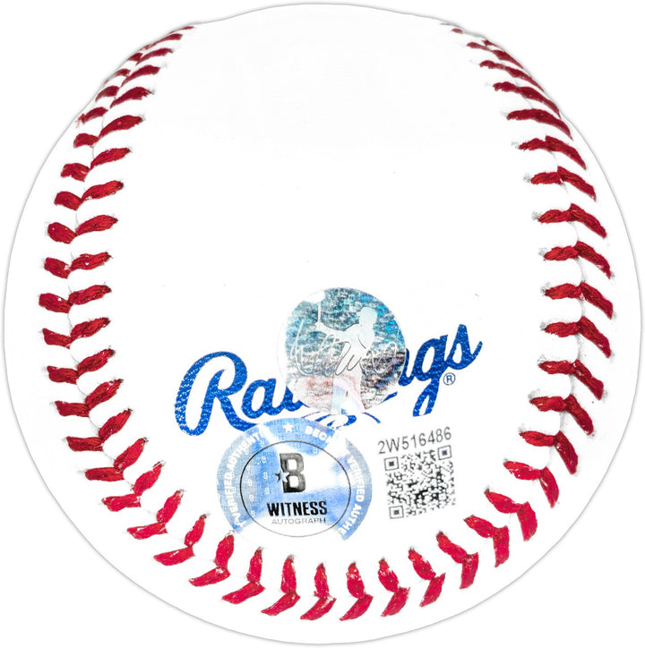 Ichiro Suzuki Signed HOF Logo MLB Baseball Mariners IS Holo & Beckett Wit QR