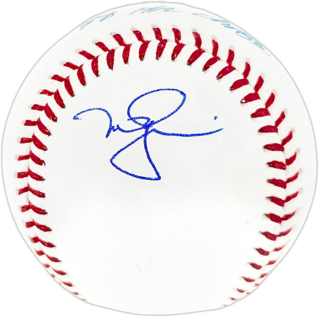 Mark McGwire & Sammy Sosa Signed Official MLB Baseball "98 HR Chase" Beckett Wit