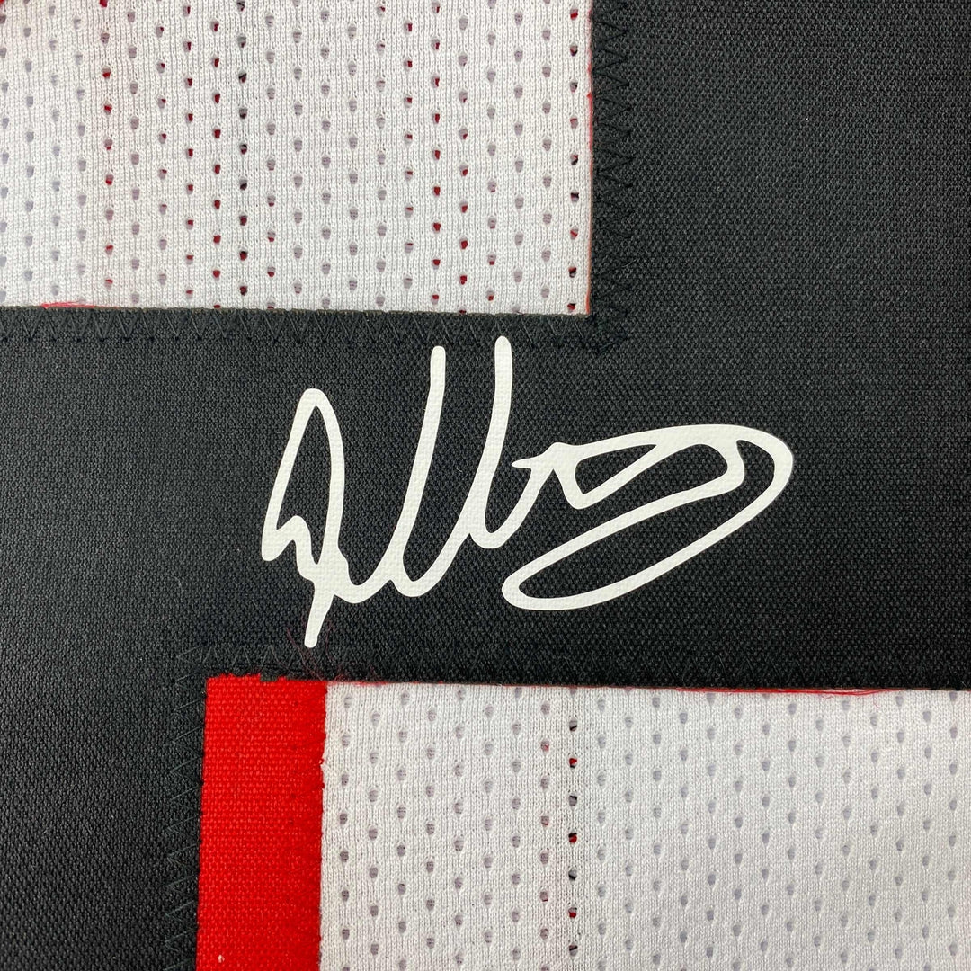 Facsimile Autographed Todd Gurley II Atlanta White Reprint Jersey Size Men's XL