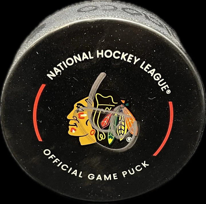Artyom Levshunov Signed Hockey Puck PSA Autographed