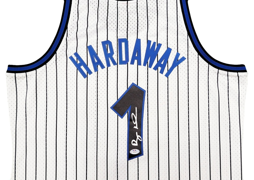 Magic Penny Hardaway Auto White Auth Mitchell Ness 93-94 Swingman Jersey XL PSA