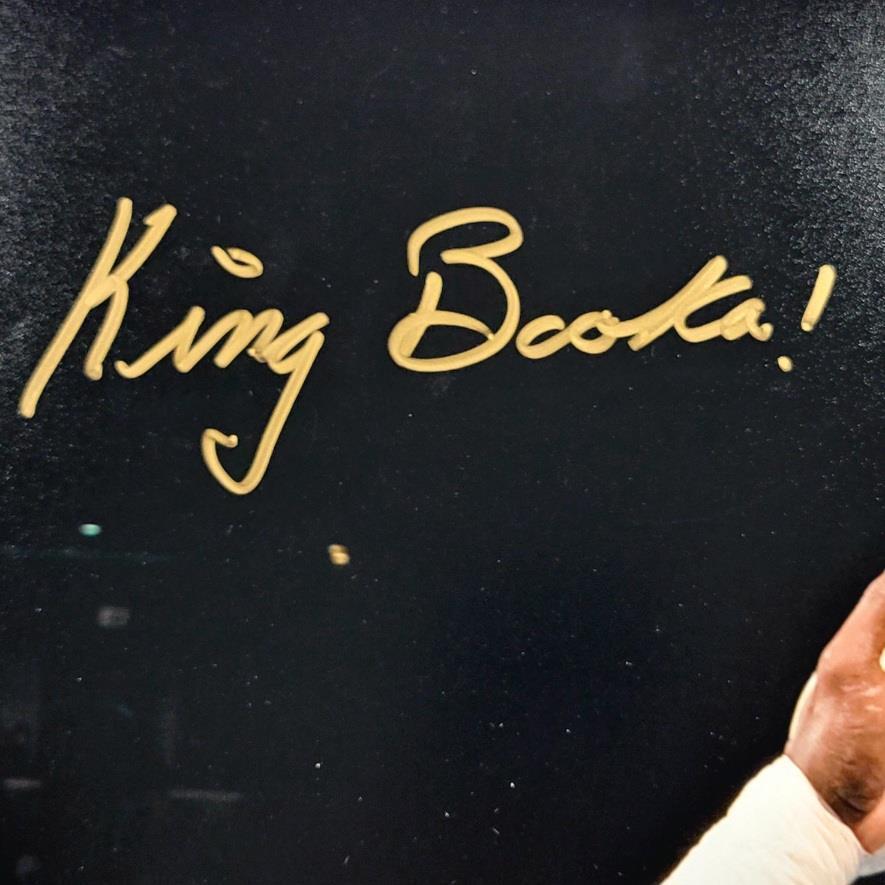 King Booker T signed WWE Wrestling 16x20 photo autograph ~ Beckett BAS