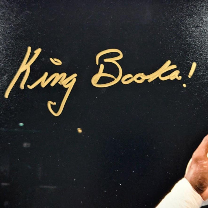 King Booker T signed WWE Wrestling 16x20 photo autograph ~ Beckett BAS