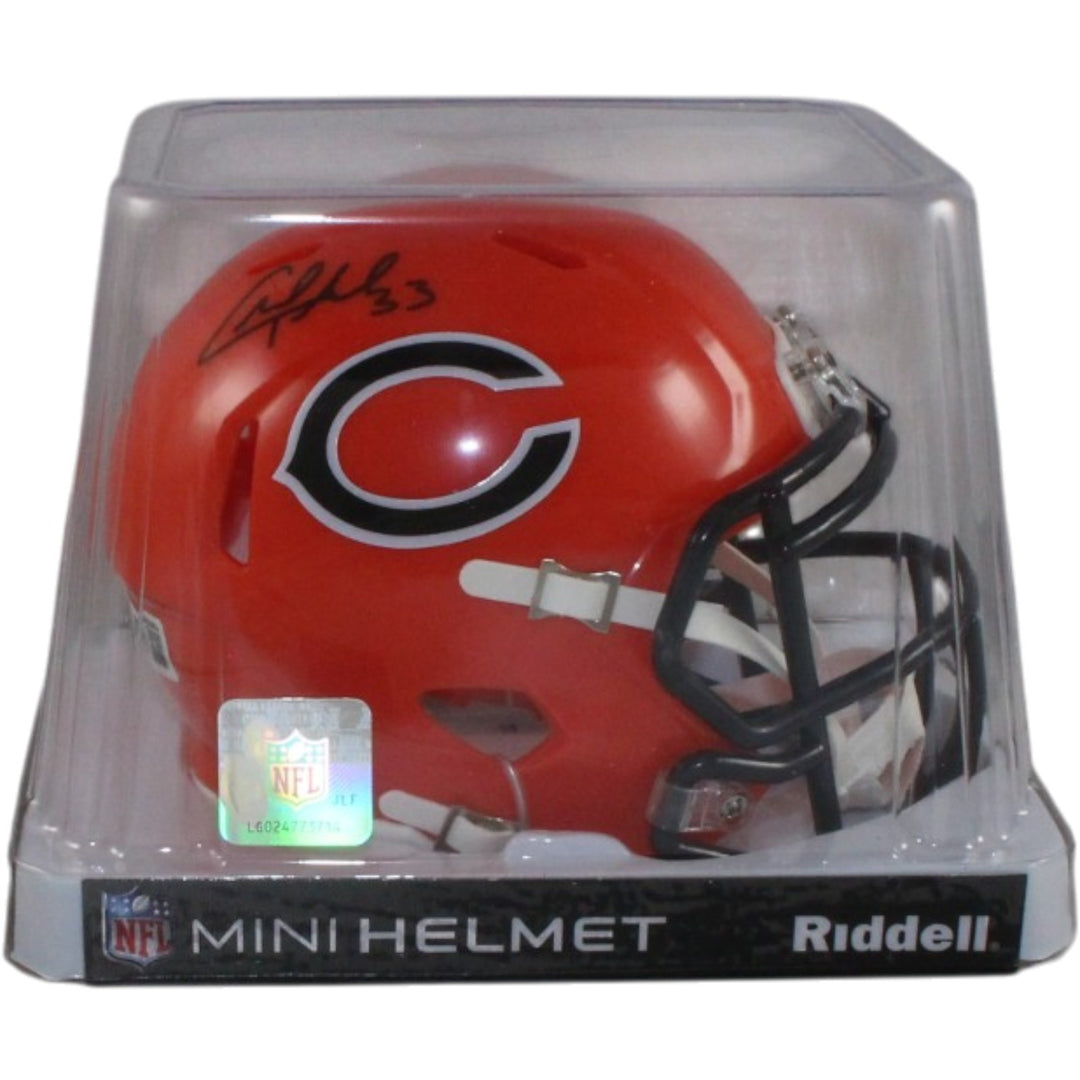 Charles Tillman Autographed Chicago Bears 22 Alt Mini Helmet Beckett WIT 56384