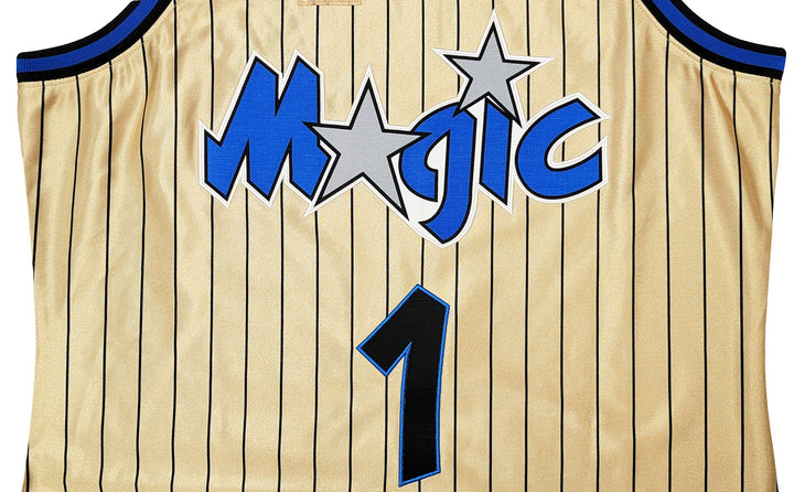 Magic Penny Hardaway Auto Gold M & N 93 75th Anniversary HWC Swingman Jersey PSA