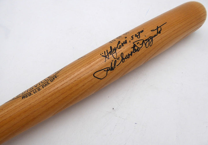 Phil Rizzuto Signed L Slugger Game Model Bat Yankees "Holy Cow" Beckett #BU87140