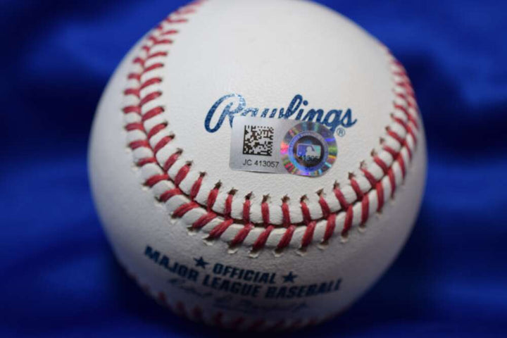 Rhys Hoskins MLB Authentic Coa Autograph Major League Signed Baseball