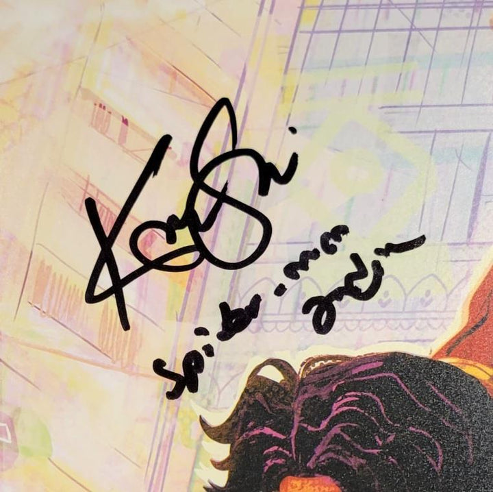 Karan Soni signed "Spider-Man India" 11x17 photo Marvel autograph ~ Beckett BAS