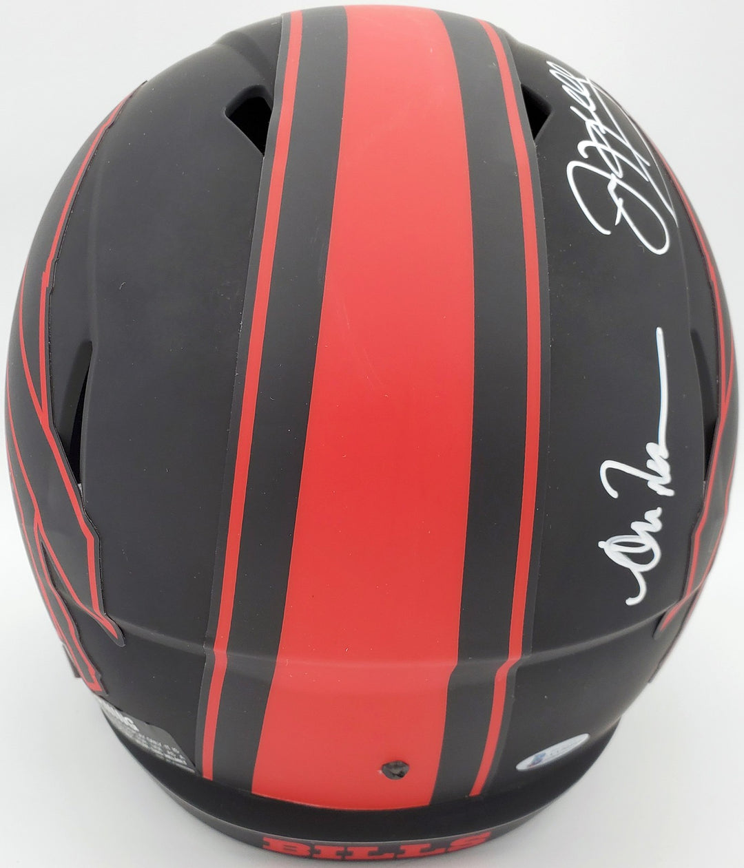 Bills Greats Auto Eclipse Black Rep FS Helmet Jim Kelly, Thurman Thomas & Reed