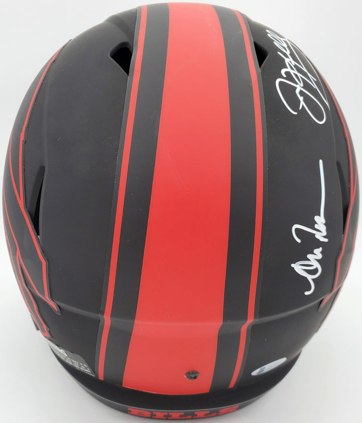 Bills Greats Auto Eclipse Black Rep FS Helmet Jim Kelly, Thurman Thomas & Reed