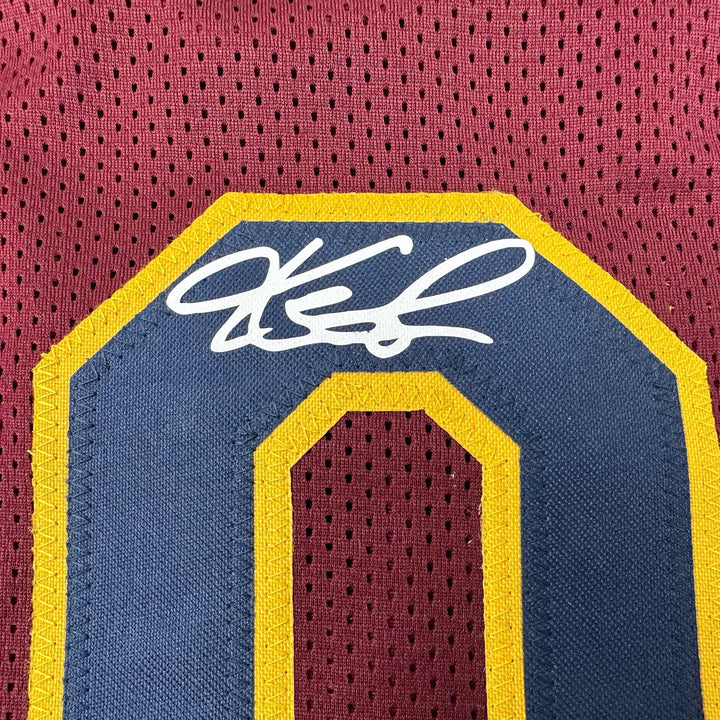 Facsimile Autographed Kevin Love Cleveland Red Reprint Jersey Size Men's XL