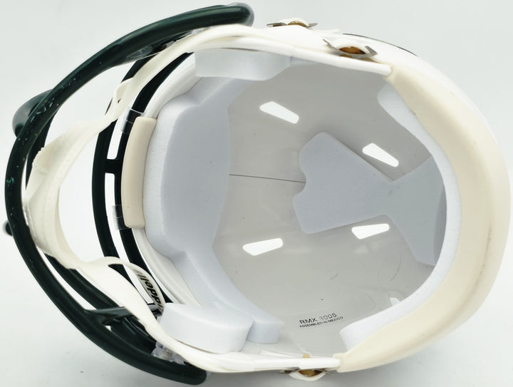 Mike Singletary Signed Baylor Bears White Speed Mini Helmet Beckett Witness