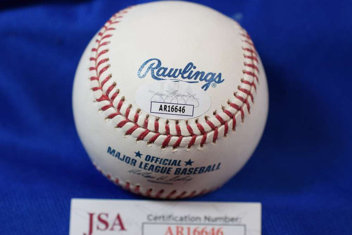 Joe Mauer JSA Coa Autograph Major League Signed Baseball