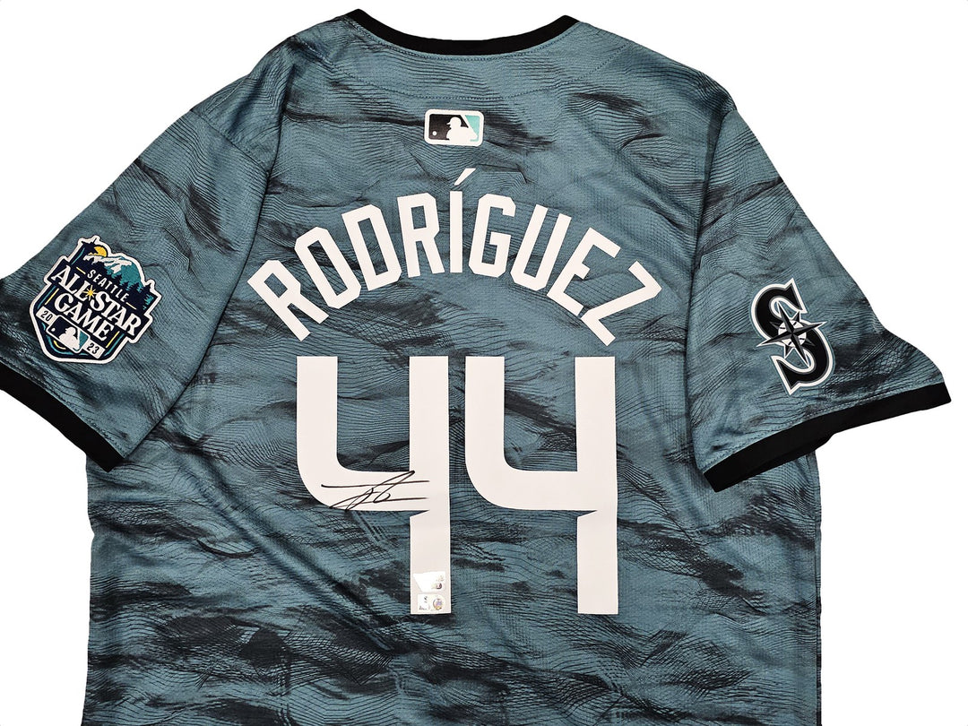 Mariners Julio Rodriguez Auto Teal Nike 2023 MLB ASG Jersey Sz L MLB & Fanatics