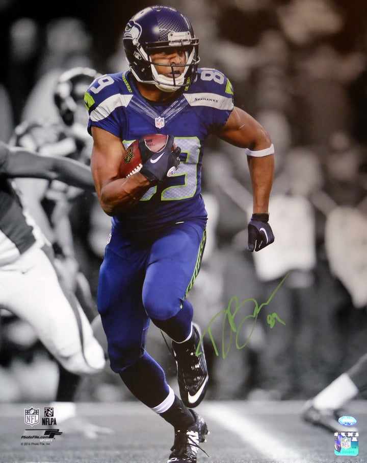 Doug Baldwin Signed 16x20 Photo Seattle Seahawks In Green MCS Holo