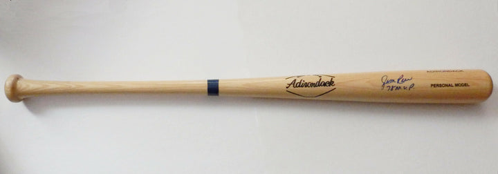 JIM RICE SIGNED "78 MVP" ADIRONDACK PERSONAL MODEL BAT w/JSA COA BOSTON RED SOX