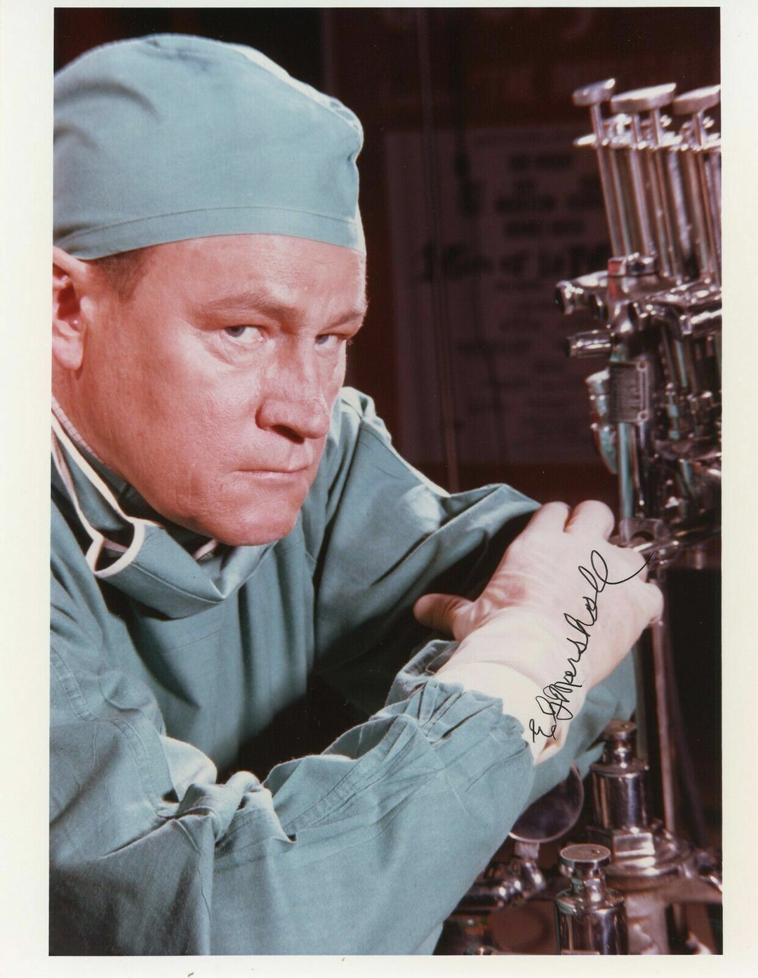 E.G. Marshall Signed 8x JSA COA Autograph 12 Angry Men Eg 8x10