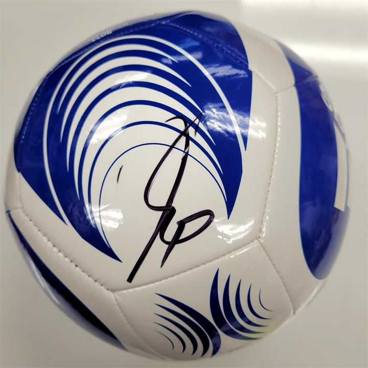 Karim Benzema signed Adidas Soccer Ball Real Madrid autograph (B) ~ Beckett BAS