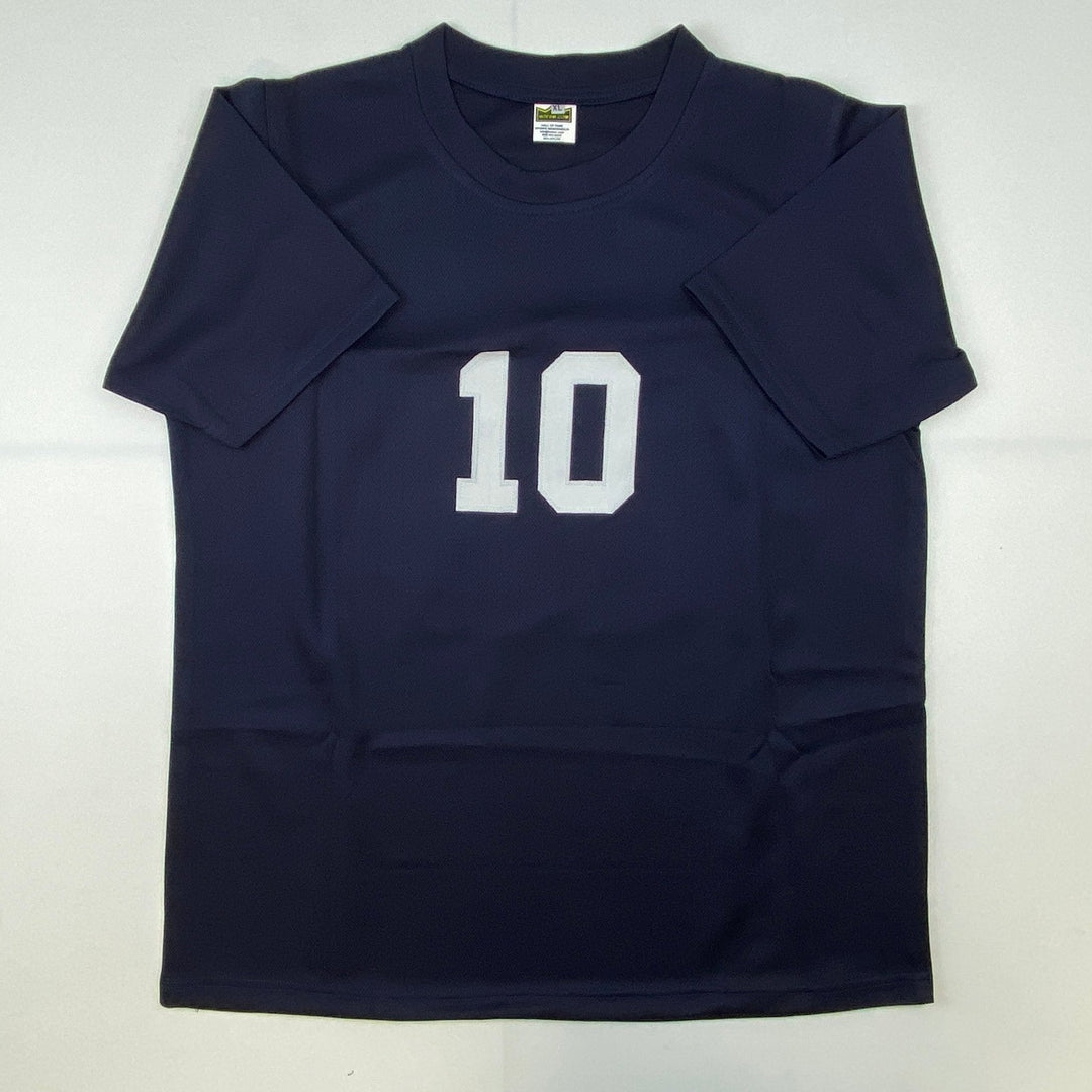 Autographed/Signed Carli Lloyd Navy Blue Team USA Jersey JSA COA Auto