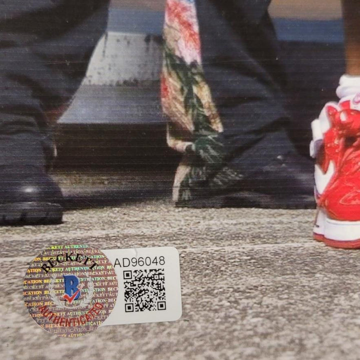 Wu-Tang Clan signed 11x14 photo GZA RZA Raekwon U-God Man autograph~ Beckett BAS