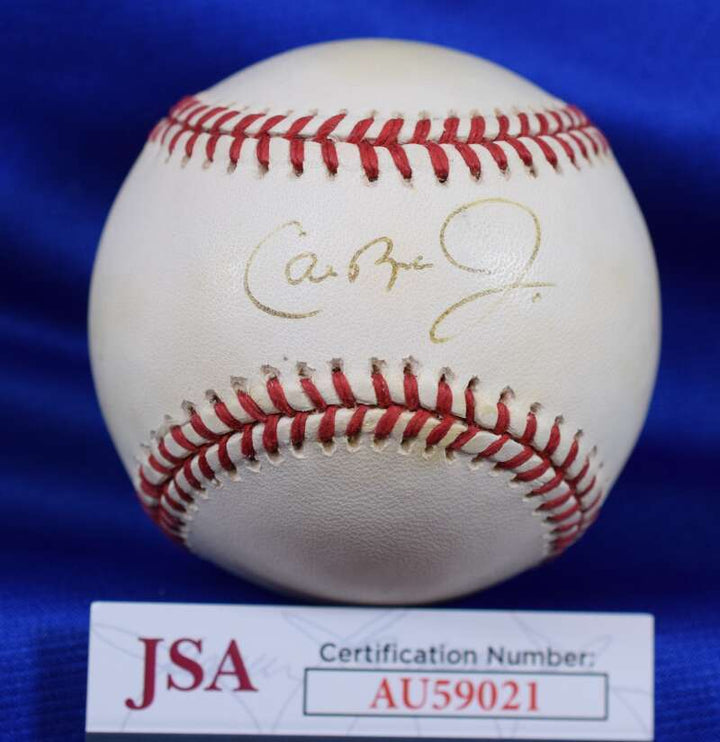 Cal Ripken Jr JSA COA Autographed National League Signed Baseball