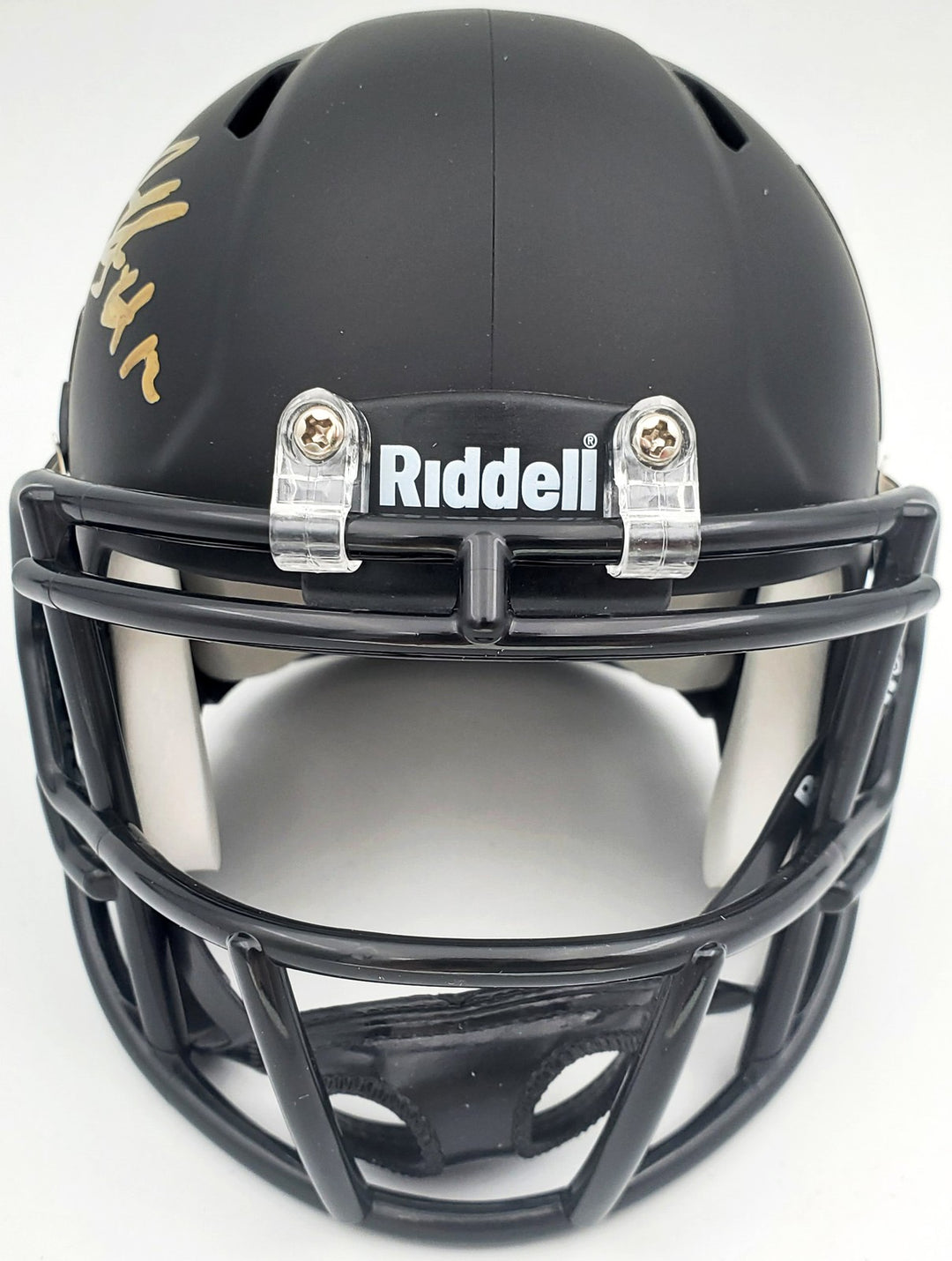Josh Gordon Signed Baylor Bears Matte Black Speed Mini Helmet Beckett