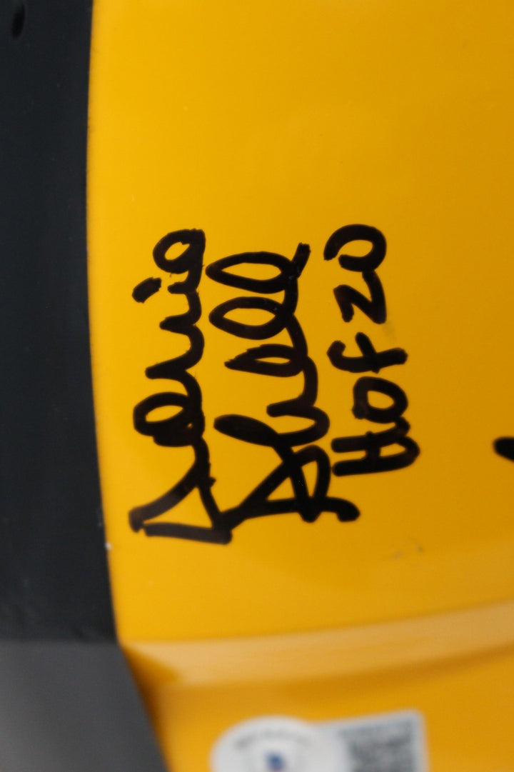 Pittsburgh Steelers Autographed HOF Pro Helmet Franco Bradshaw +12 Beckett 54604