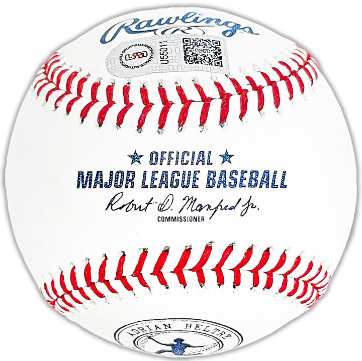 Adrian Beltre Signed Official 3000th Hit Logo MLB Baseball Texas Rangers JSA