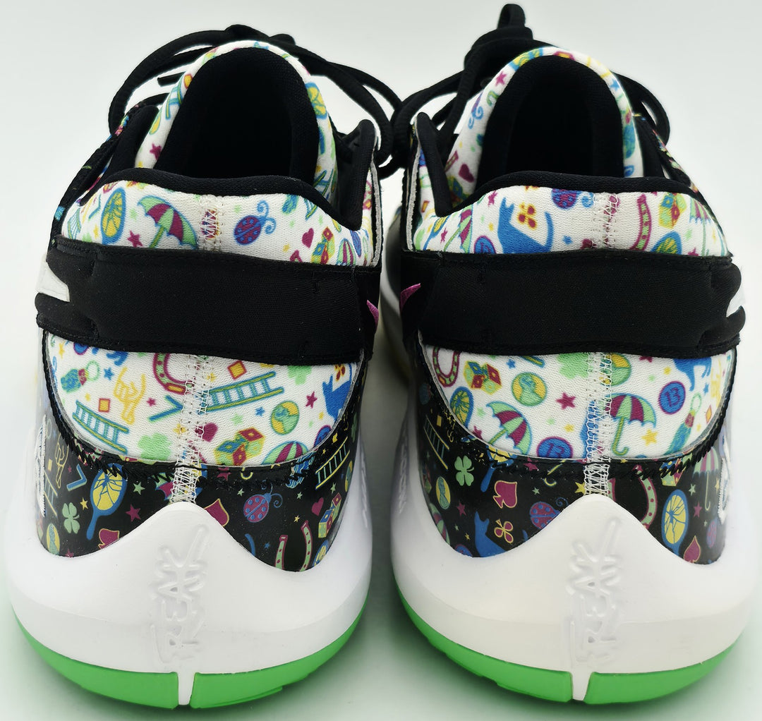 Giannis Signed PE Promo Nike Zoom Freak 5 Shoes Size 17 BAS Witness