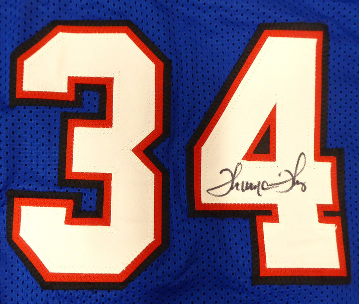 Bills Greats Auto Jersey 3 Sigs Jim Kelly, Thurman Thomas & Andre Reed Beckett
