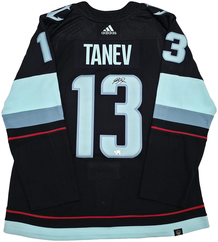Seattle Kraken Brandon Tanev Auto Blue Adidas Authentic Jersey Size 54 Fanatics