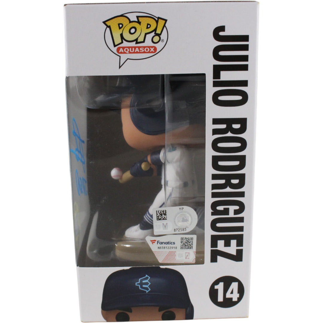 Julio Rodriguez Autographed Seattle Mariners Funko Pop! #14 J Rod Fanatics 53795