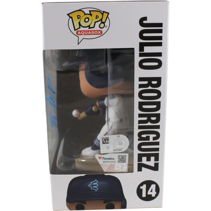 Julio Rodriguez Autographed Seattle Mariners Funko Pop! #14 J Rod Fanatics 53795