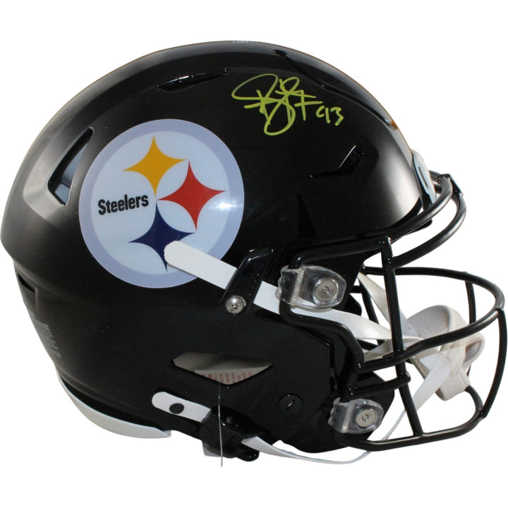 Troy Polamalu Autographed Pittsburgh Steelers SpeedFlex Helmet Beckett 56191