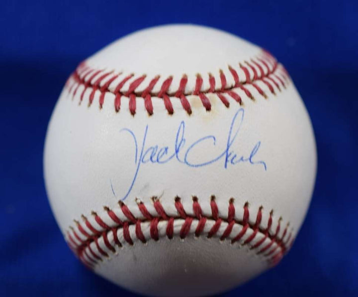 Jack Clark Tristar Coa Autograph Major League OML Signed Baseball