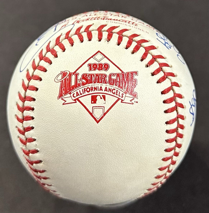 Darryl Strawberry Signed 1989 All Star ASG Baseball Mets To Danny 30-30 Auto COA