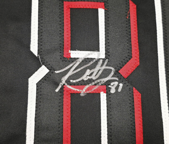 Cincinnati Reds Rhett Lowder Signed Black Jersey Beckett Witness