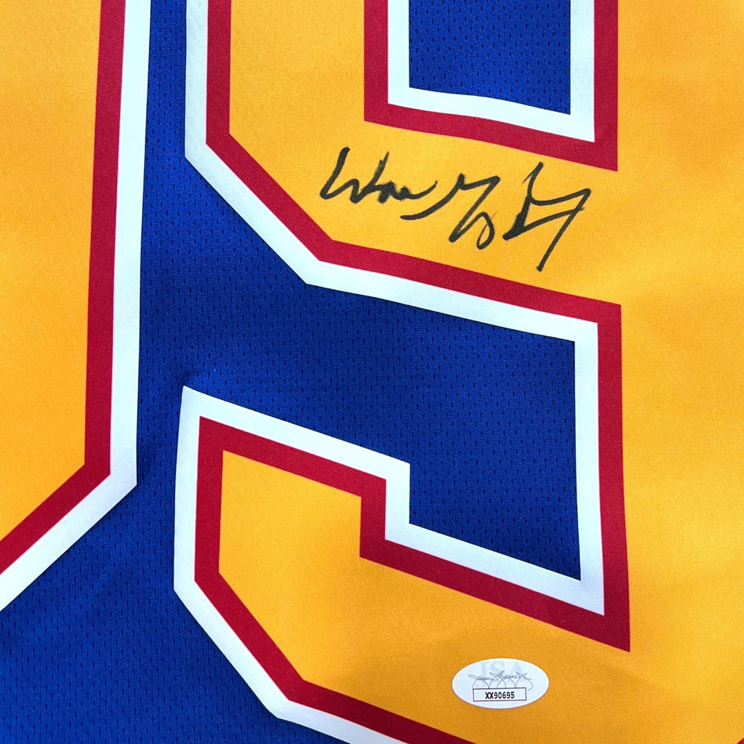 WAYNE GRETZKY SIGNED ST. LOUIS BLUES PREMIER HOCKEY JERSEY FANATICS JSA LOA