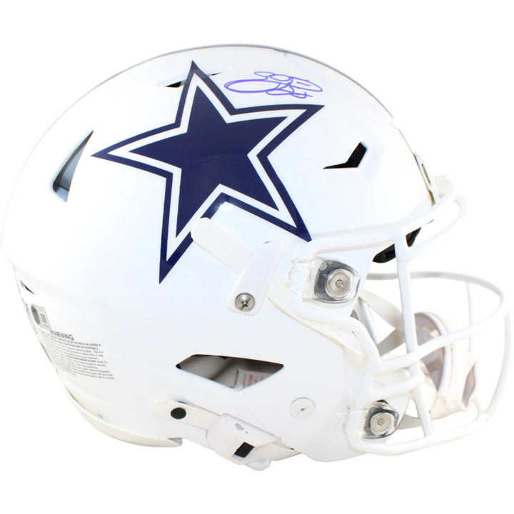 Emmitt Smith Autographed Dallas Cowboys SpeedFlex Alt 22 Helmet Beckett W 58500