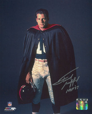 Frank Gifford signed New York Giants NFL 16X20 Photo w/ HOF 77 - MAB HOLOGRAM