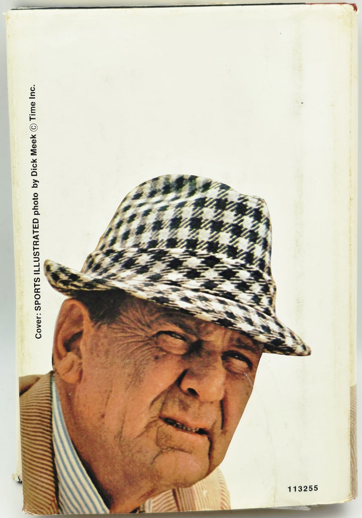 Paul Bear Bryant Signed Book Alabama Crimson Tide "Best Wishes" Beckett