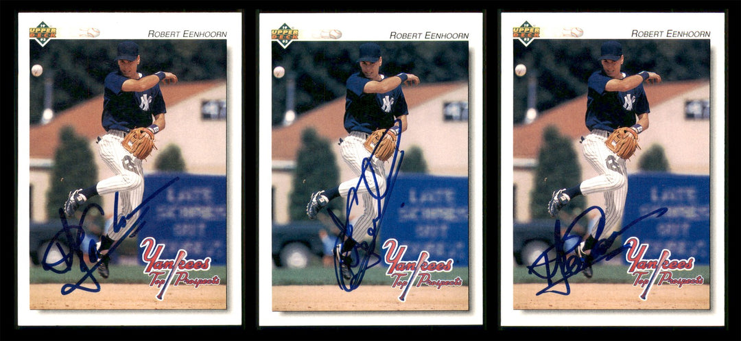 1992 Upper Deck Minor League Baseball Autographed Signed Cards Lot Of 123