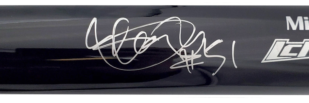 Ichiro Suzuki Signed Black Mizuno Game Model Bat Seattle Mariners "#51" IS Holo