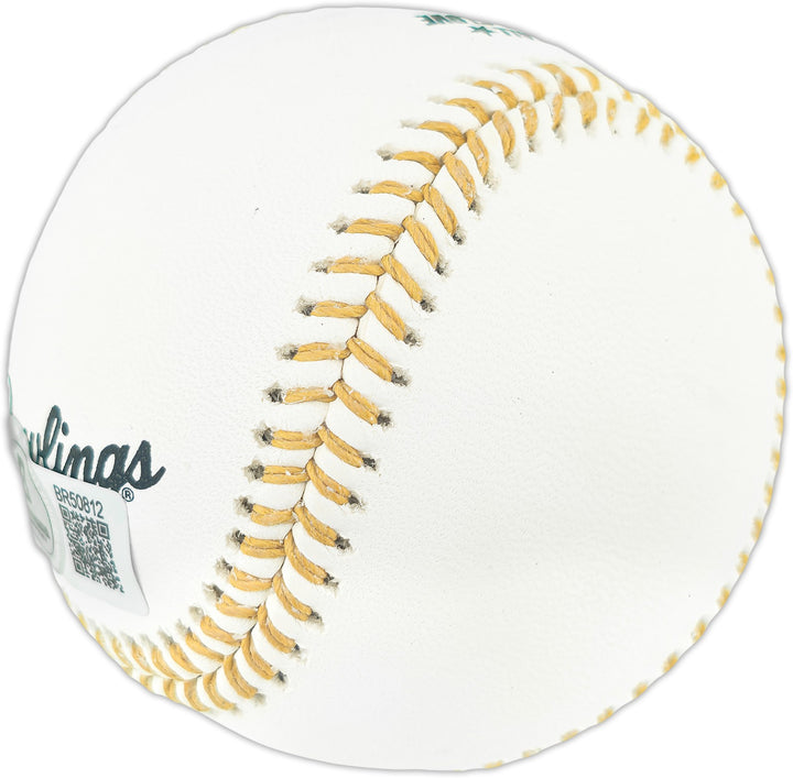 Dave Concepcion Auto Official Gold Glove Baseball Reds "5X GG" Smudge Beckett
