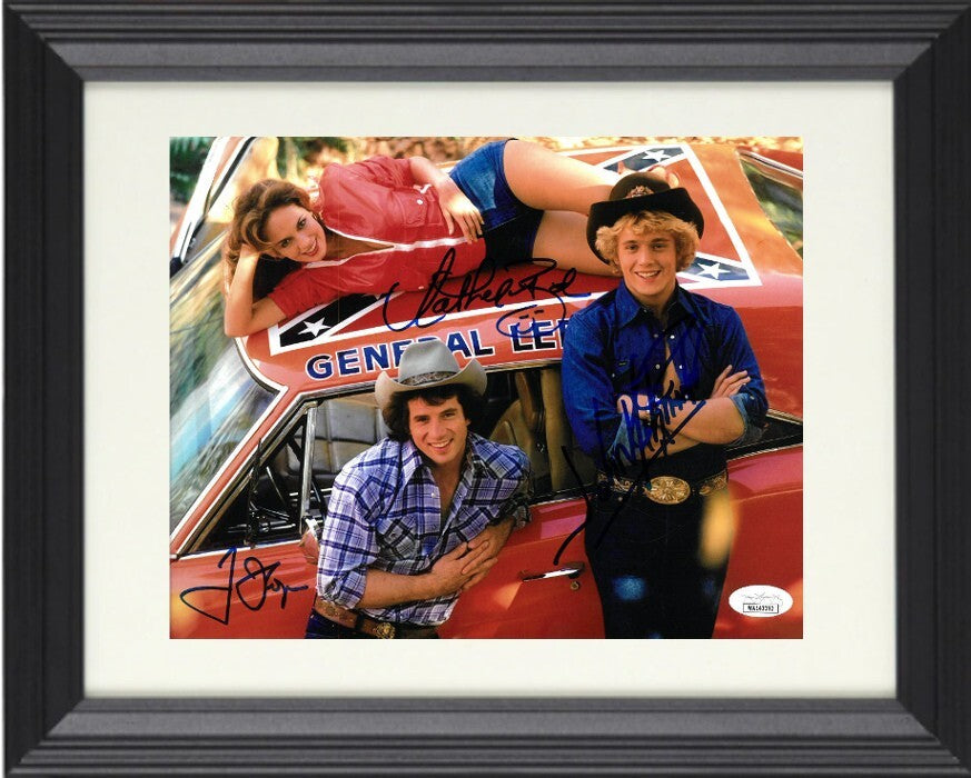 Dukes of Hazzard signed 16X20 Photo Tom Wopat/John Schneider/Catherine Bach-JSA