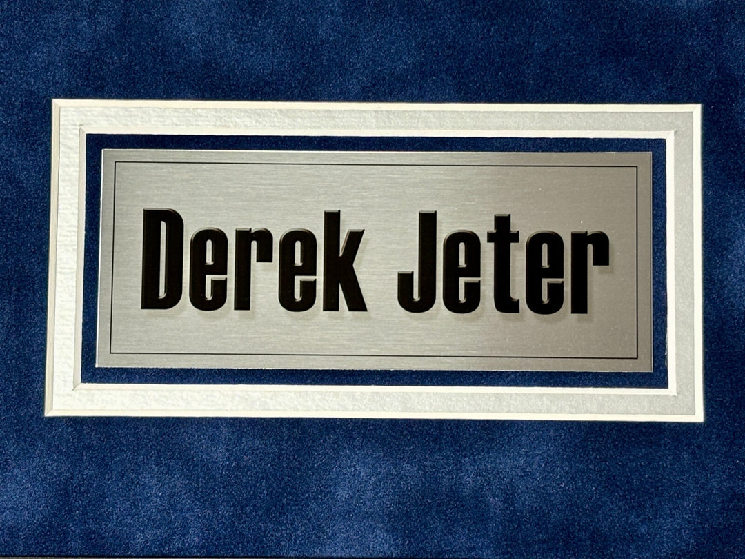 Derek Jeter Autographed New York Yankees 8x10 Photo Collage Framed COA Signed