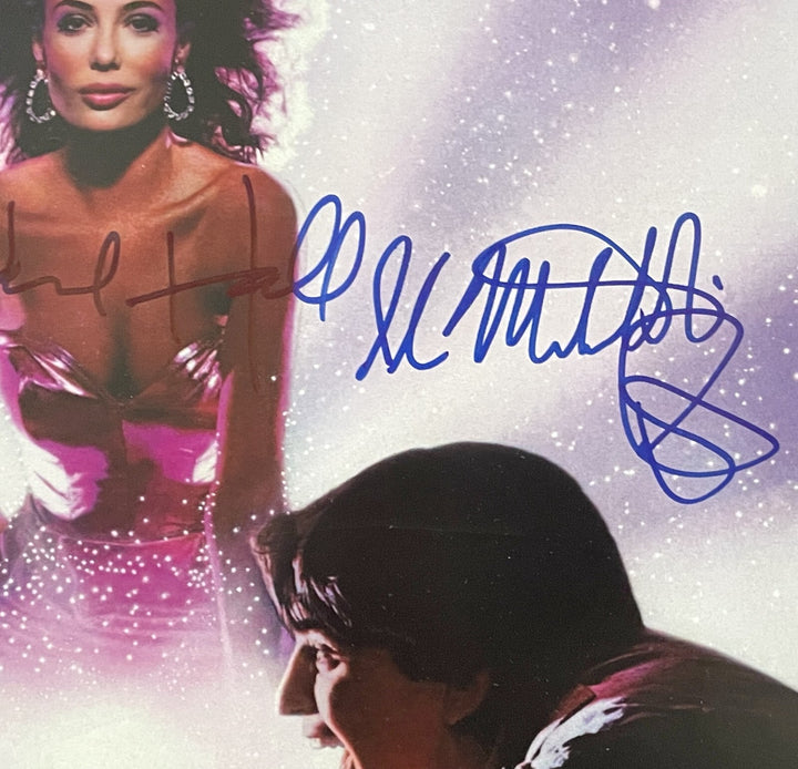 Mitchell-Smith Anthony Michael Hall Signed Weird Science Photo AS IS BAS 48244