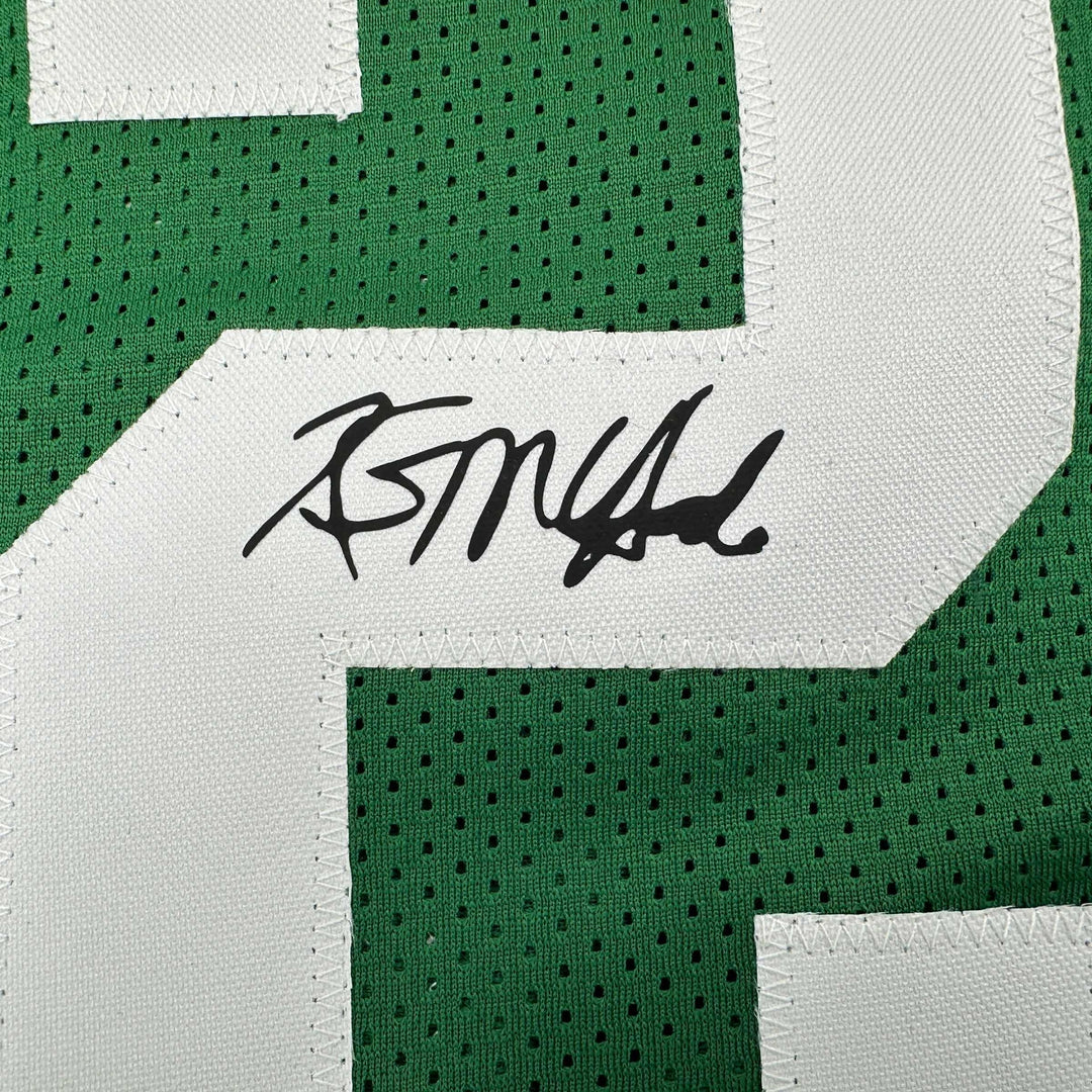 Facsimile Autographed Kevin McHale Boston Green Reprint Jersey Size Men's XL